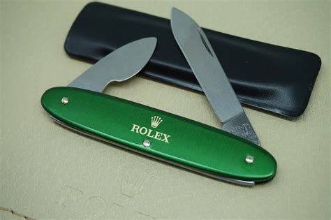 rolex pen knife|rolex wenger pocket knife.